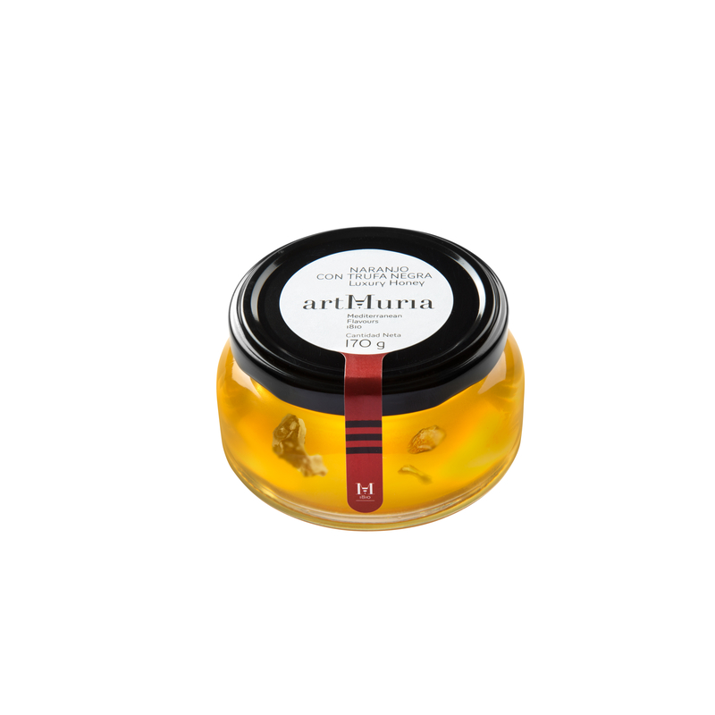ArtMuria Luxury Honey Orange Honey with Black Truffle - Honig mit schwarzer Trüffel