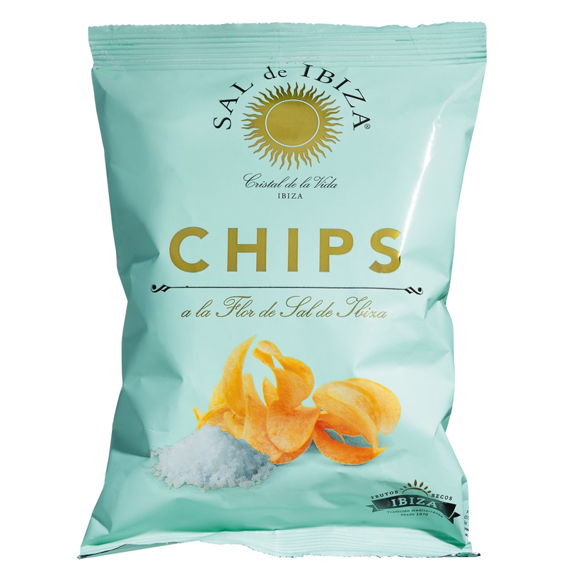 Chips a la Flor de Sal de Ibiza 125 g